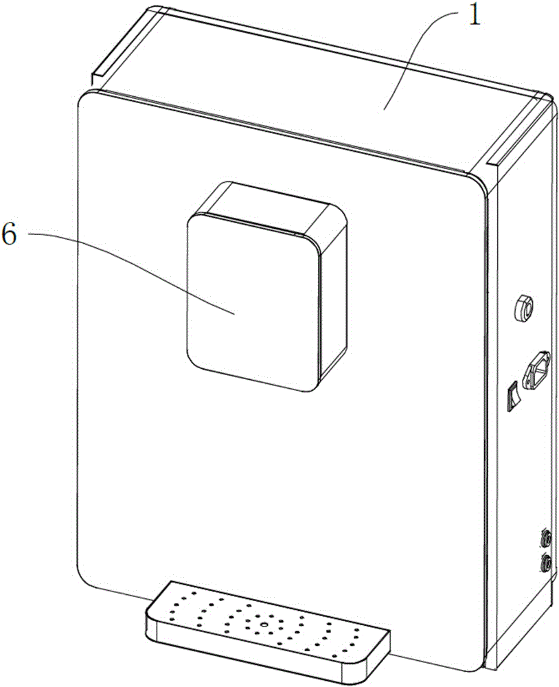 Water purifier capable of being produced flexibly