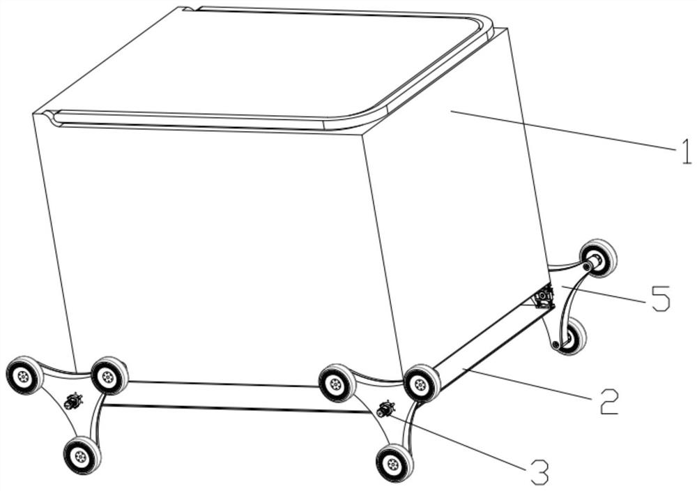 Self-propelled fishing box for wild fishing