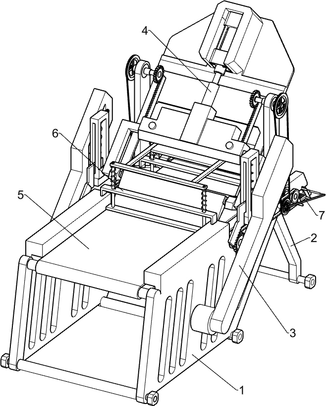 Traditional Chinese medicine cutting and beveling machine