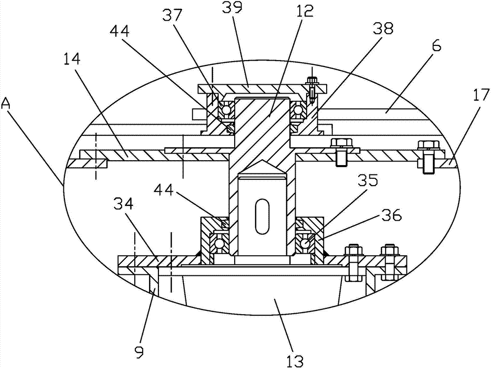 Double-ramming-head small-sized compacting machine