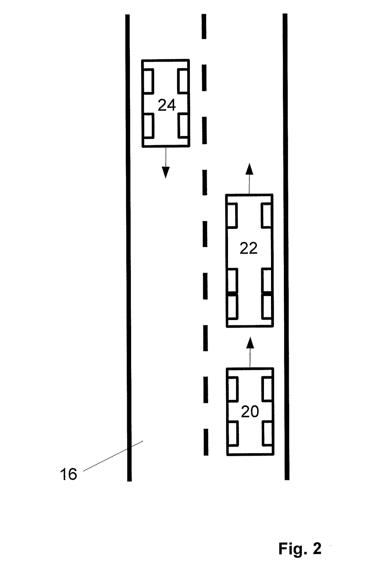 Method for handling a control card