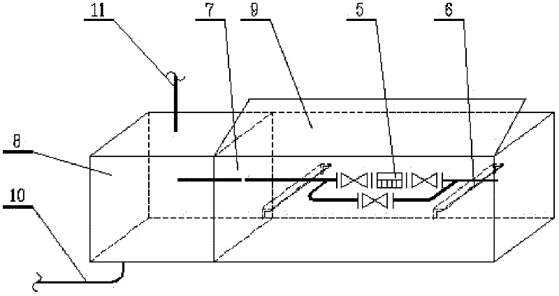 Draining apparatus for steam conduit