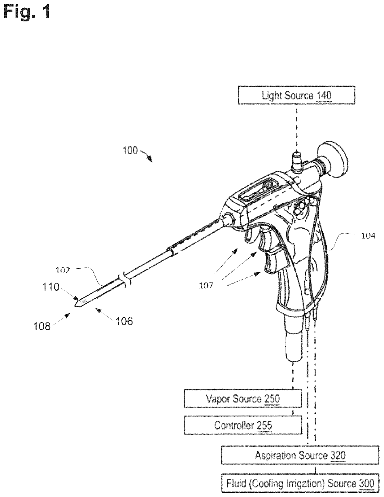 Systems and methods for treating the bladder with condensable vapor