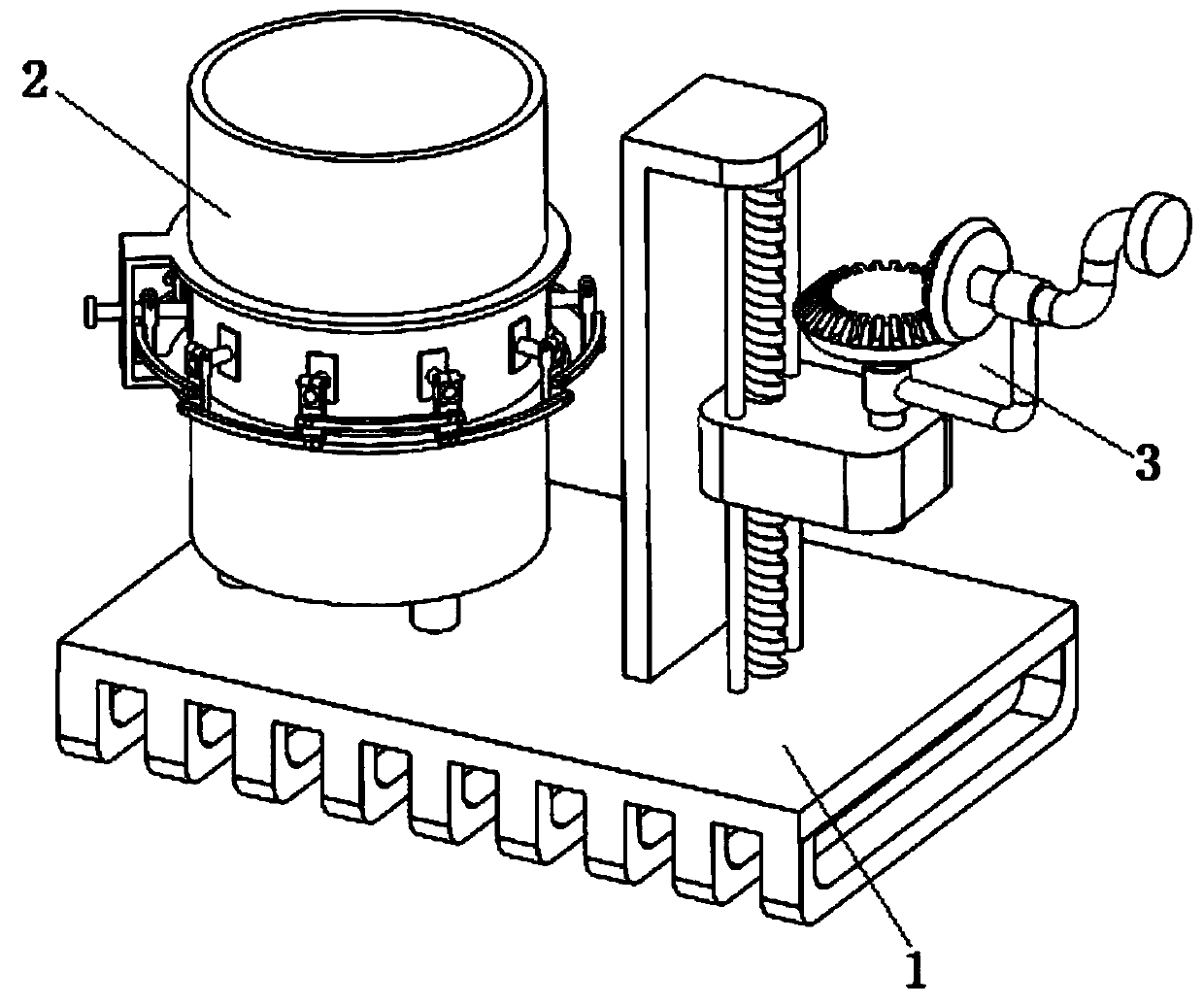 Paint coating spraying device and application method thereof