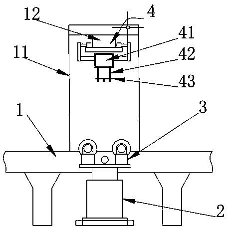 Lifting type multifunctional steel pipe spraying equipment