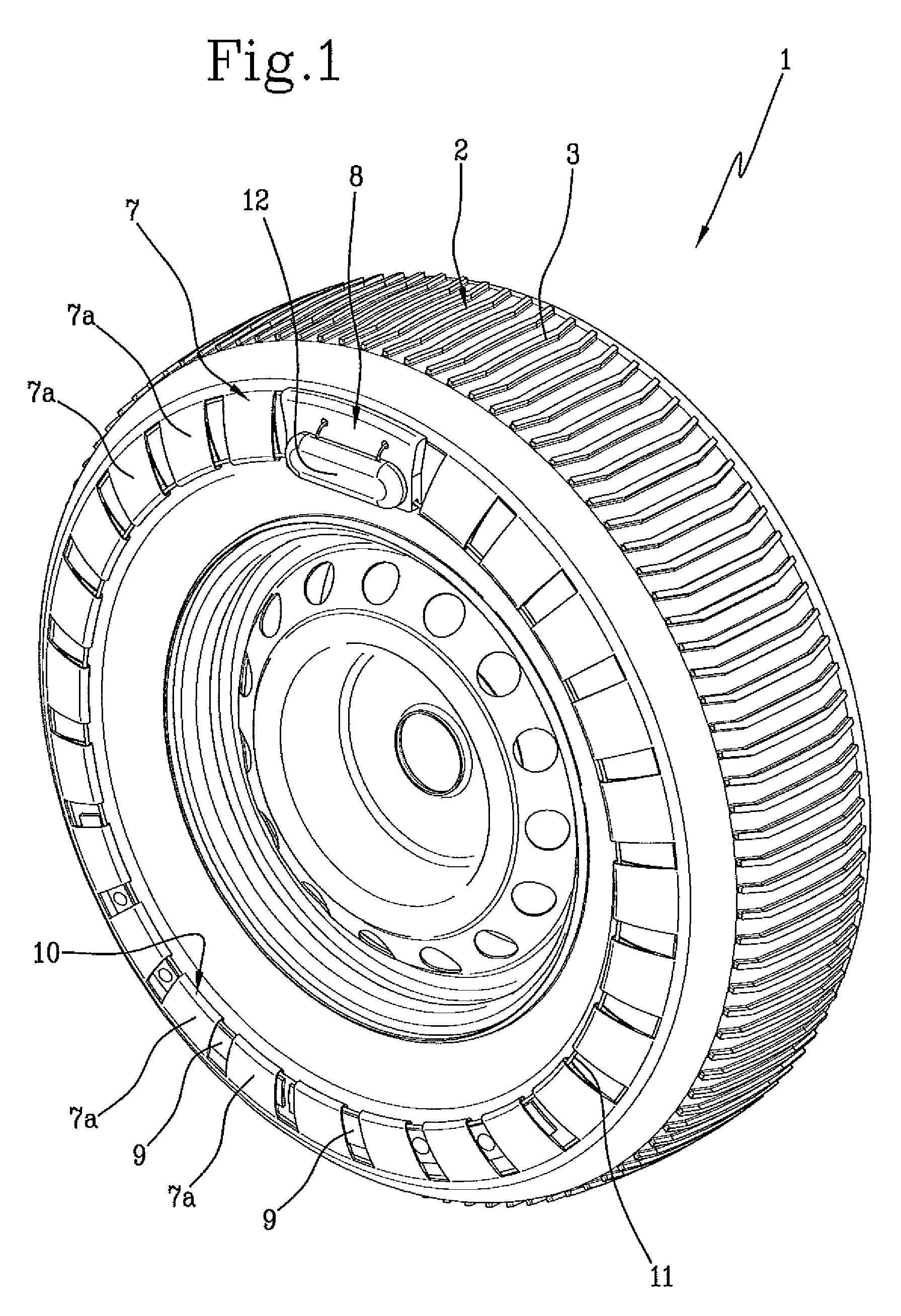 Antiskid cover for tires