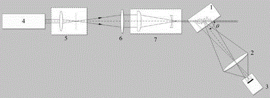 Discriminating method for particles in interference particle imaging system sampling area