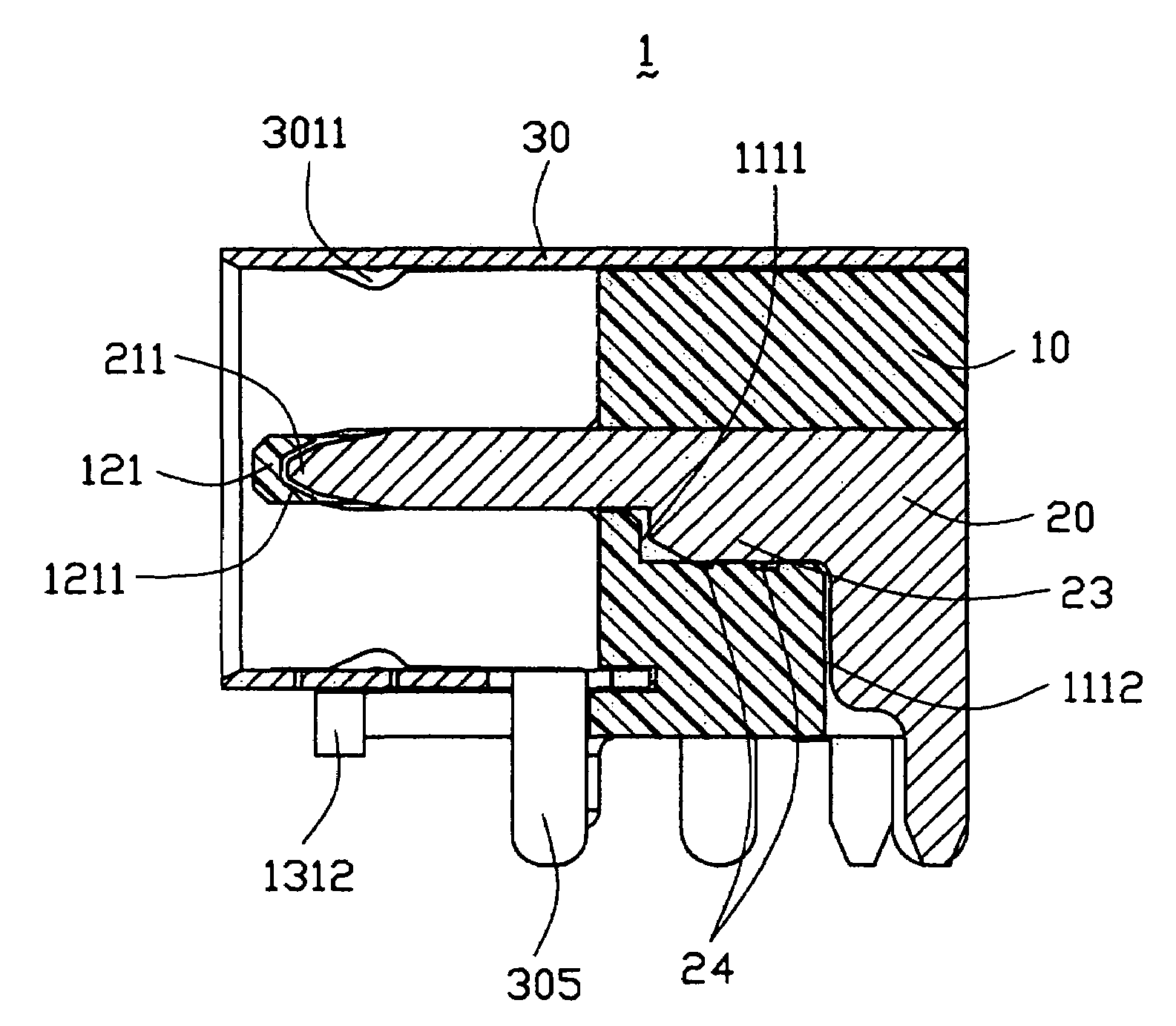 Electrical connector having improved structure regarding terminals