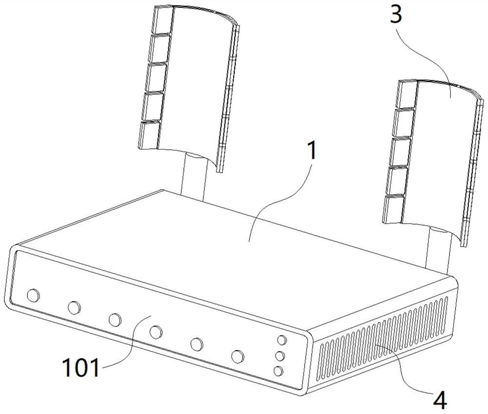 An anti-interference indoor 5g network communication device