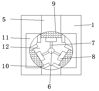 Novel water adjusting tank