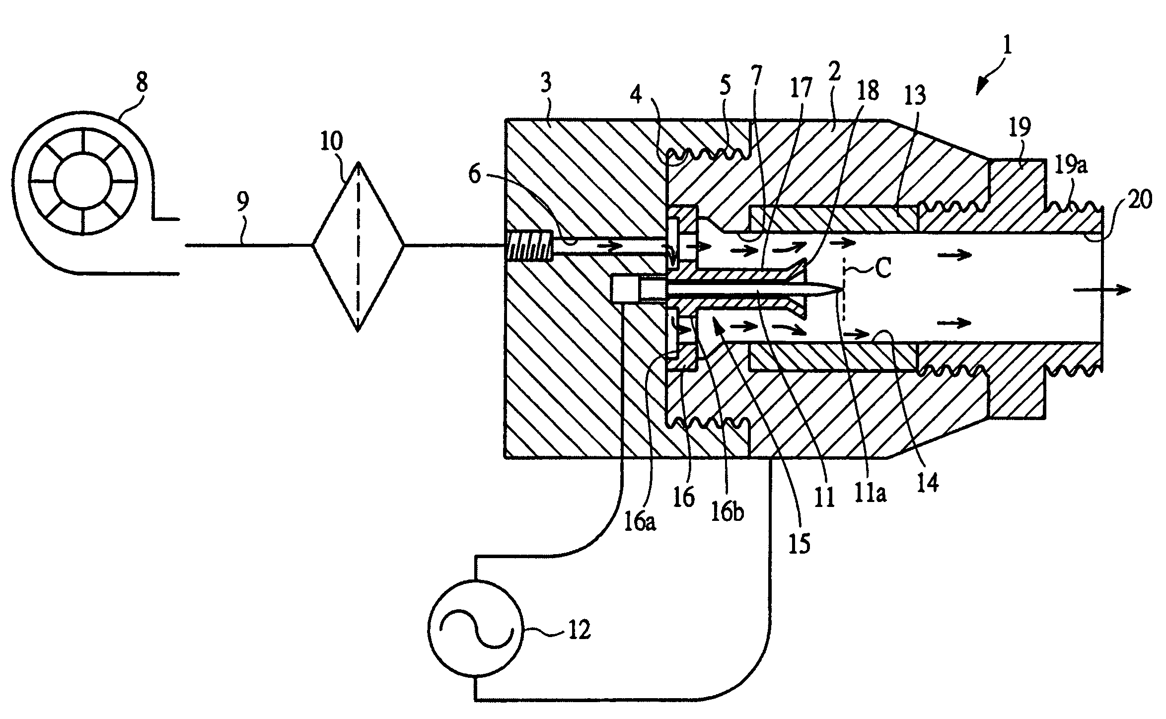 Ion generating apparatus