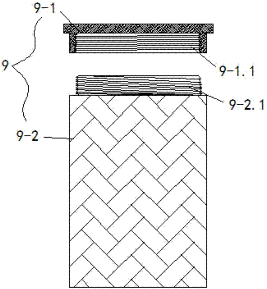 Movable well logging sand washing device