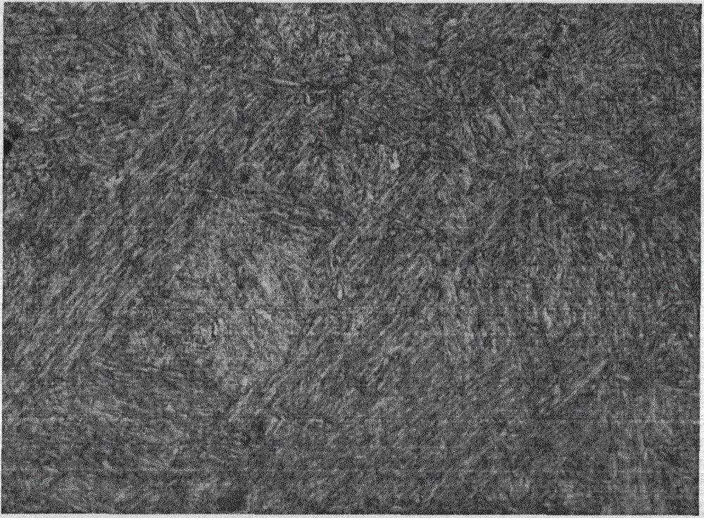 Bainite isothermal heat treatment method for medium carbon silicon manganese chromium nickel series low alloy steel