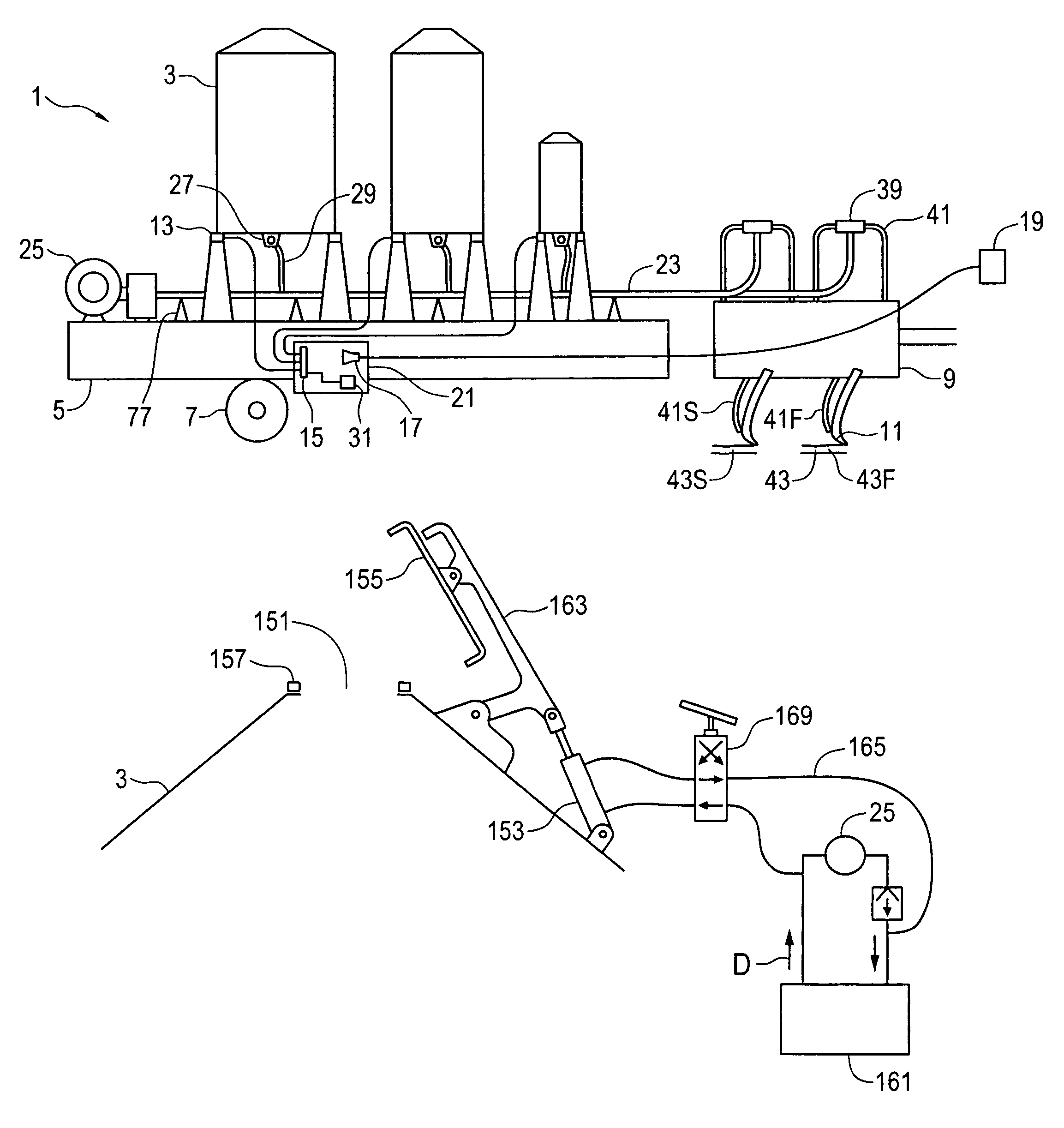 Air seeder tank and distribution apparatus