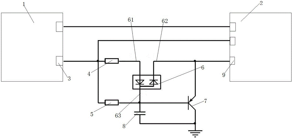 Circuit for controlling CPU reset through serial port communication