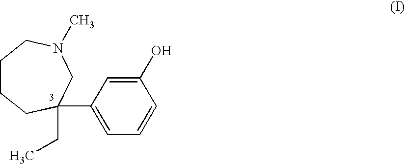 Transdermal delivery of meptazinol