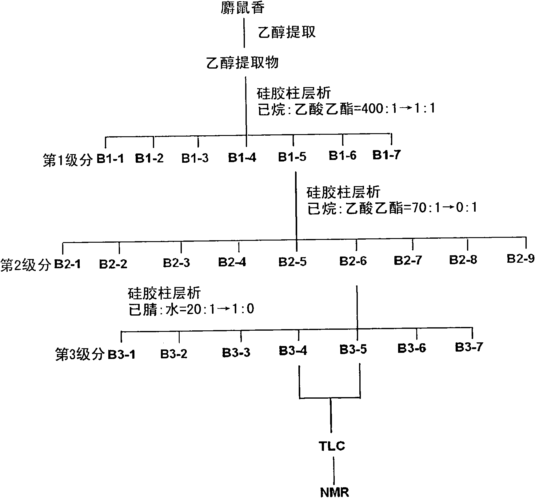 A method for preparing materials having antithrombotic activity from muskrat musk and materials obtained from the method