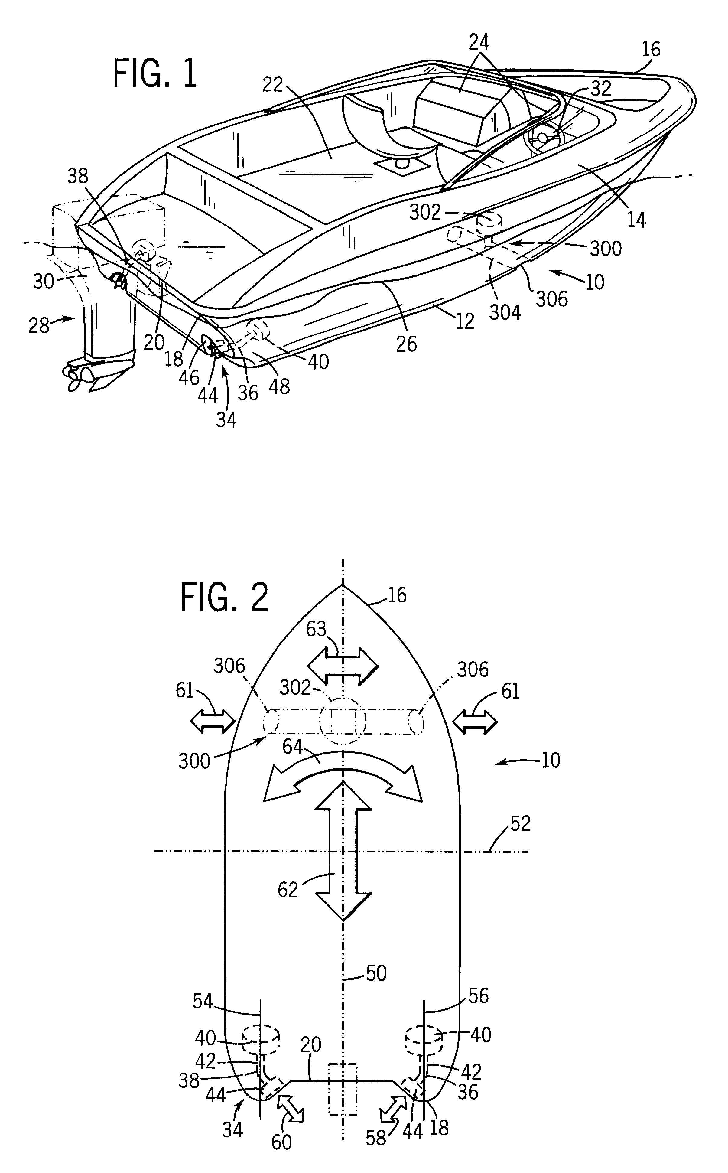 Dual electric motor stern drive with forward thruster control