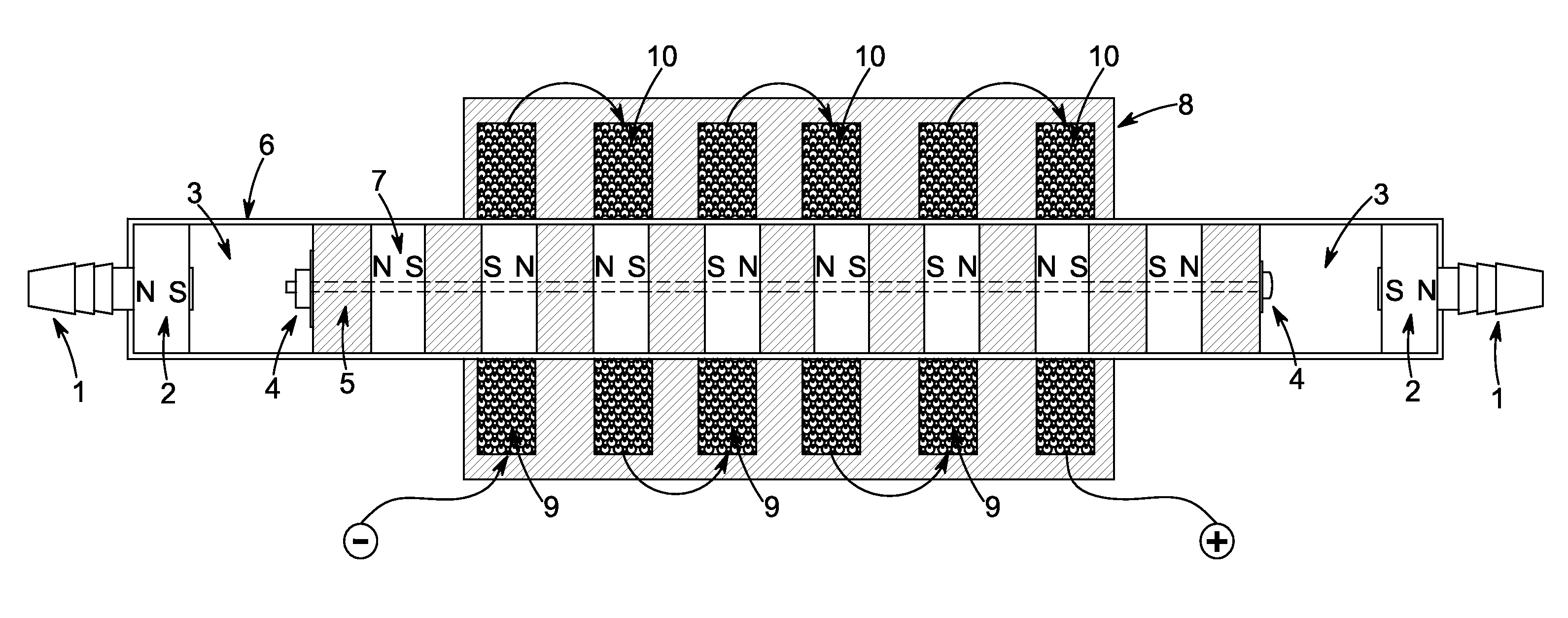 Method and apparatus for generating electrical energy