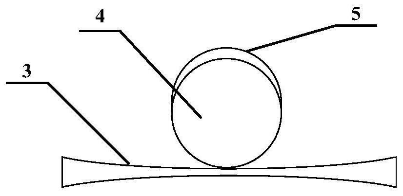 Whispering gallery mode spherical optical microcavity refractive index sensor and measurement device based on surface plasmon