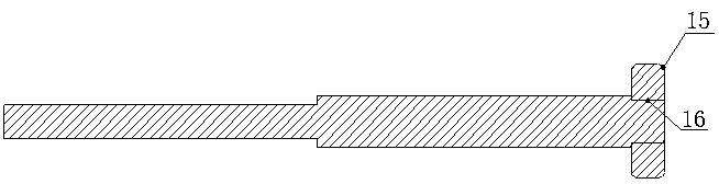 Anti-cutting installation tool for blind hole rubber ring