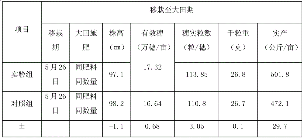 Multi-effect nutritional agent for seedling raising of paddy field