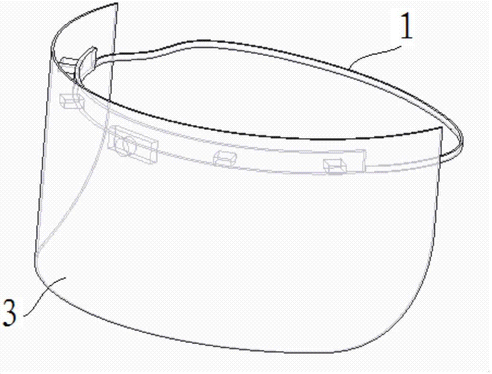 Medical surgical protective mask with shooting function