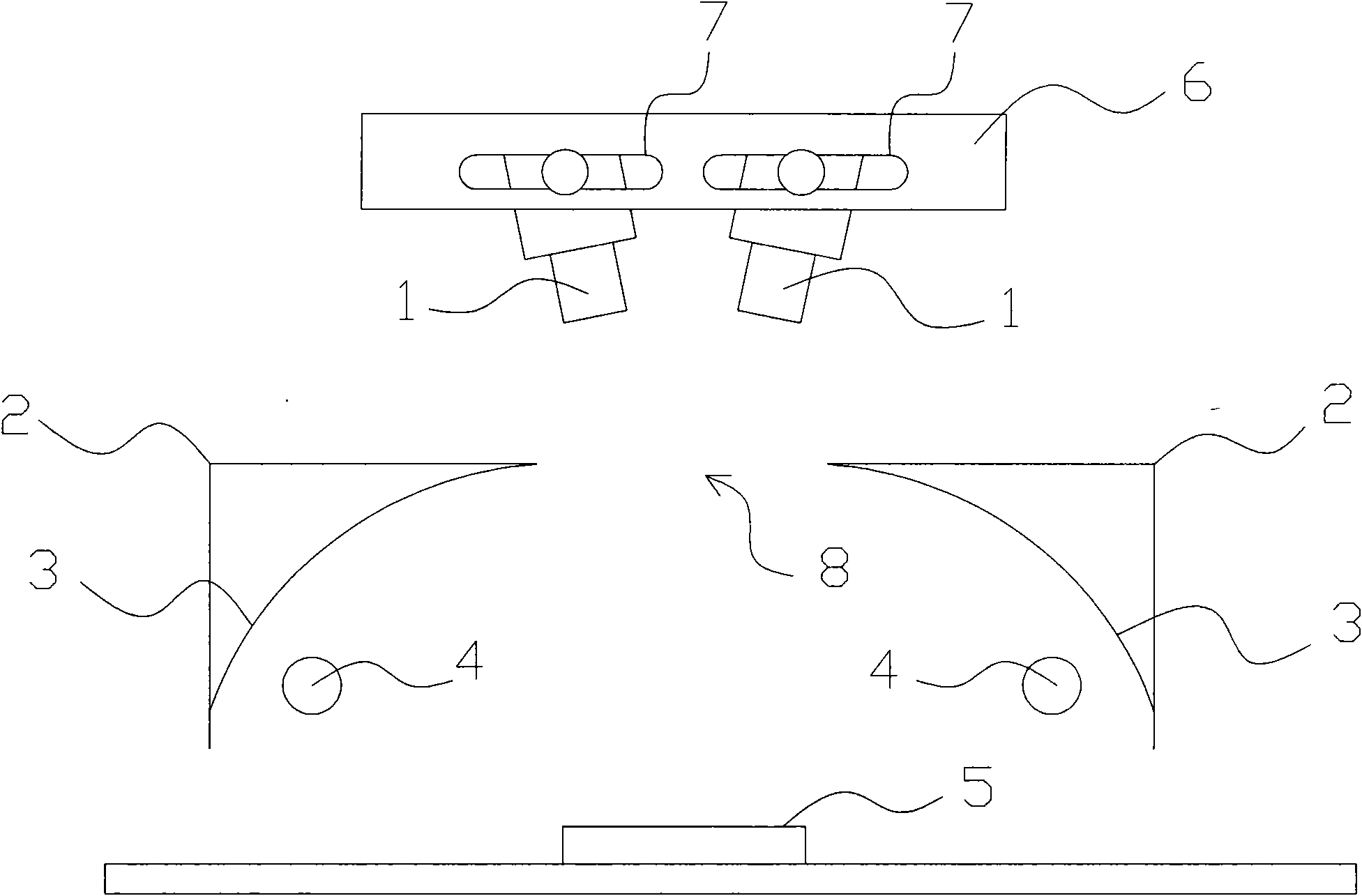 Quality detection device for concave-convex printed product