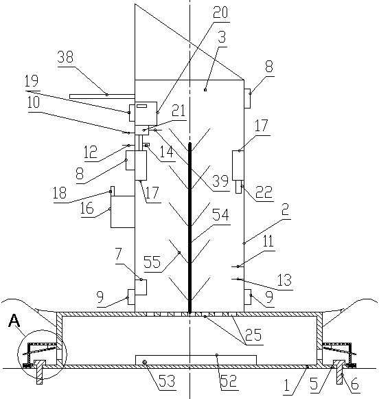 Anti-theft and moisture-proof method for charging pile