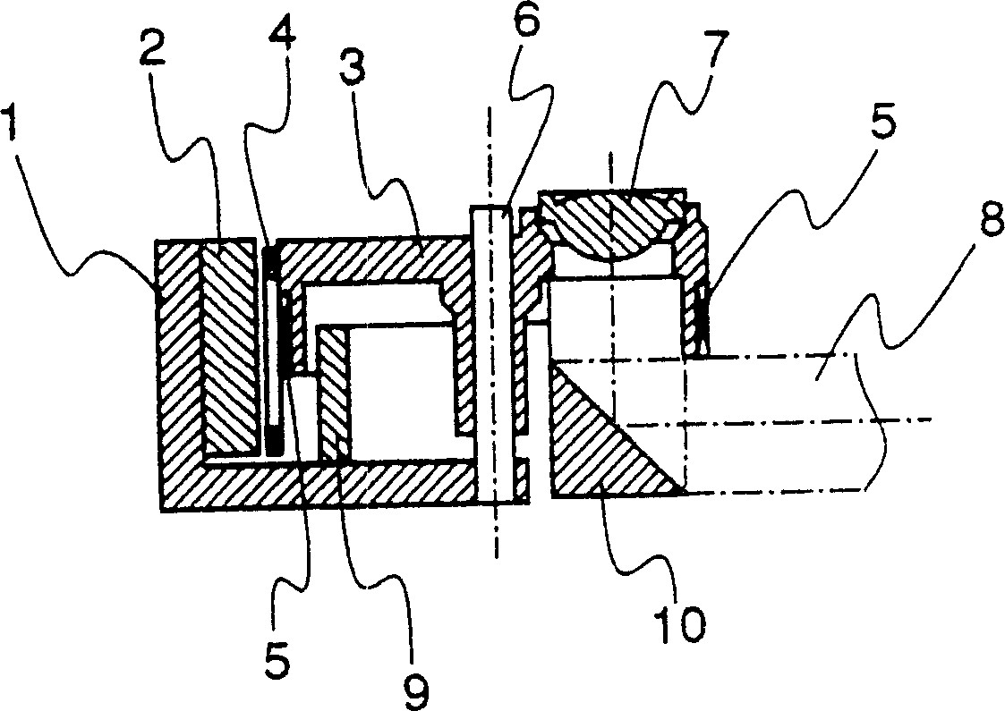 Objective lens driving device