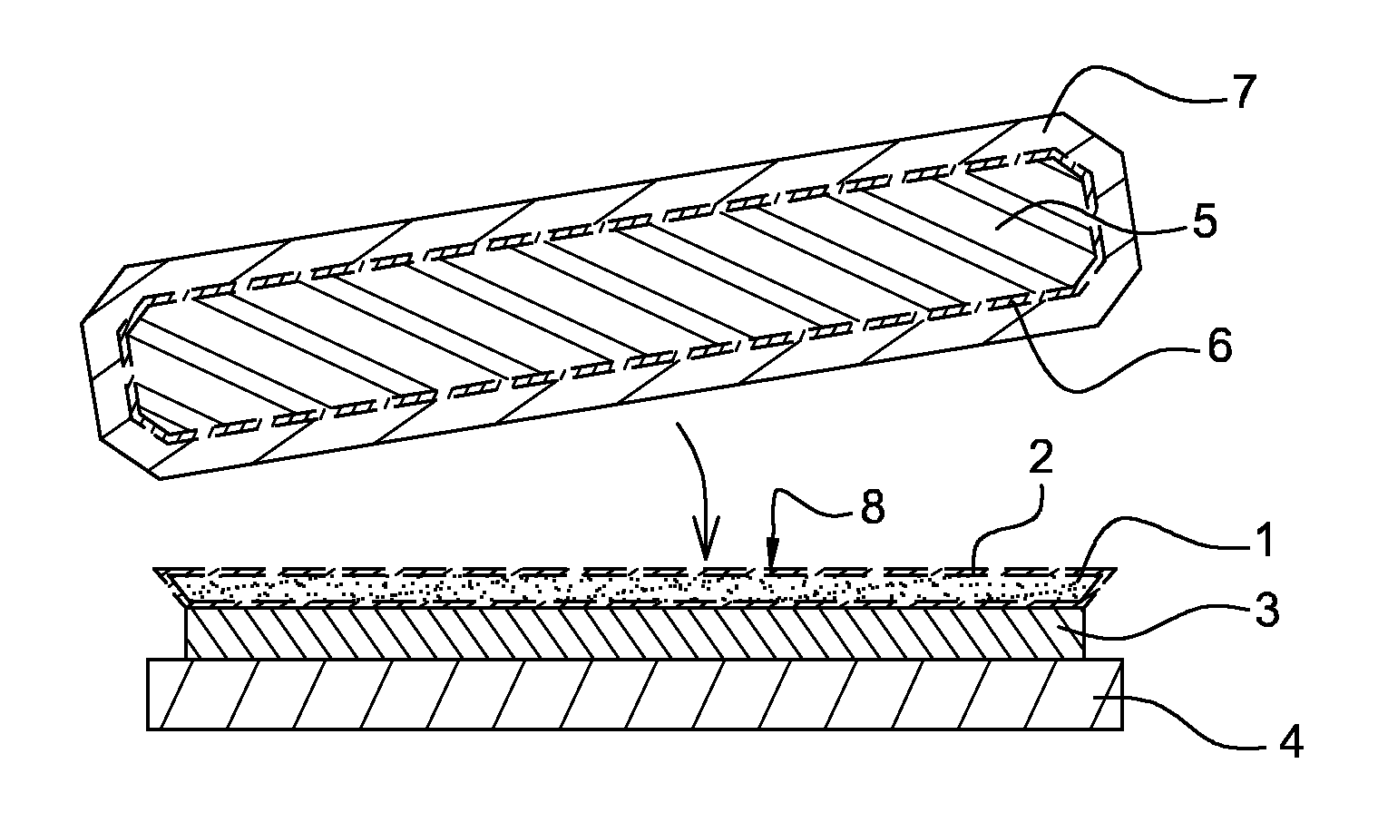 Double layer transfer method