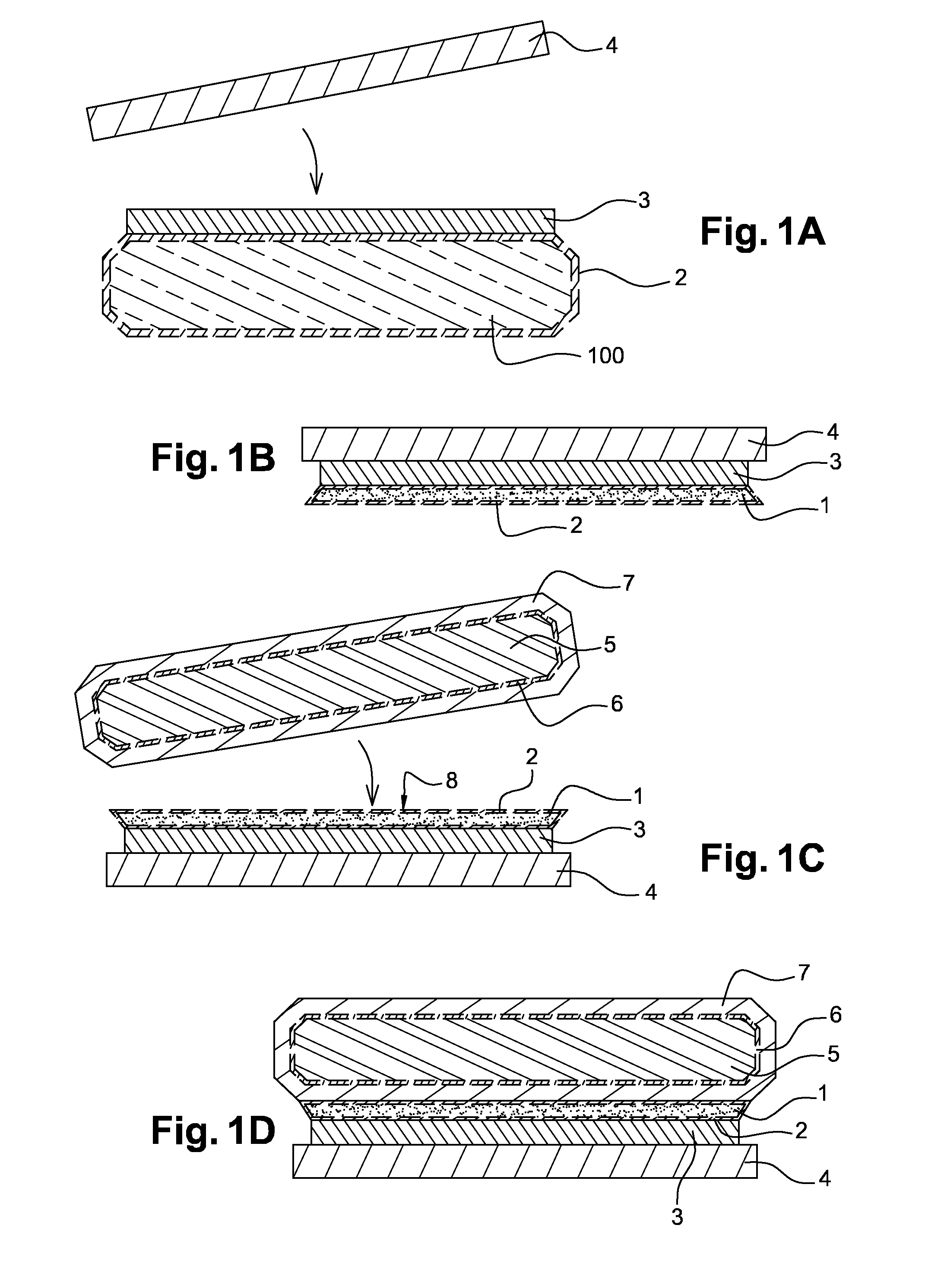 Double layer transfer method