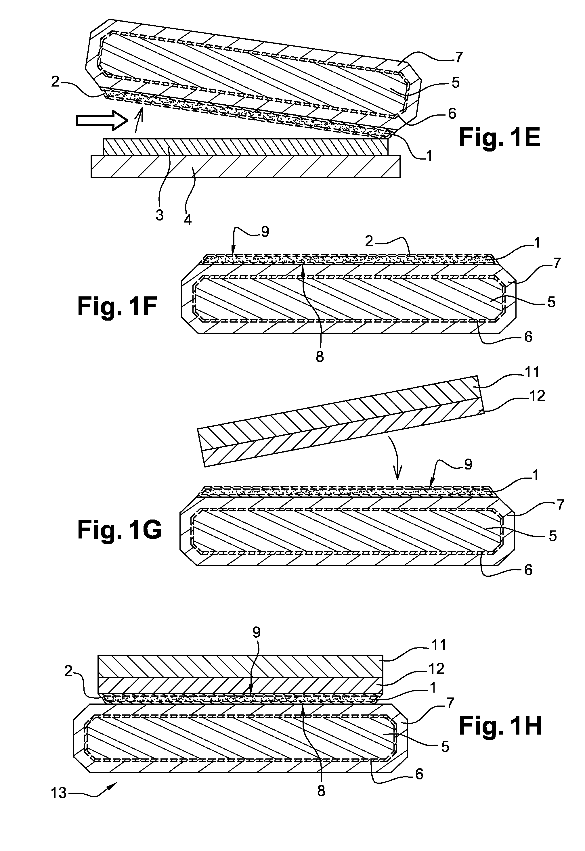 Double layer transfer method