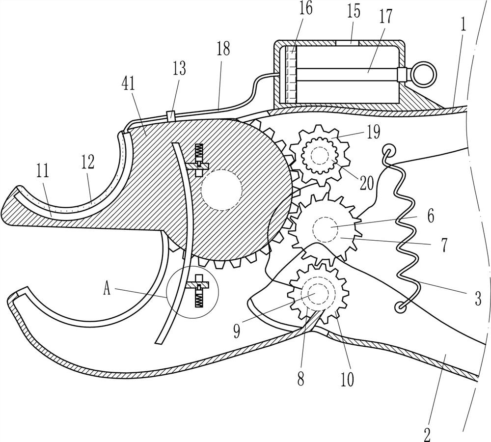 A kind of water pipe maintenance cut-off tool