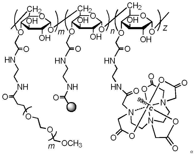 Dual-modal nano imaging drug Dex-Rho-99mTc based on glucan