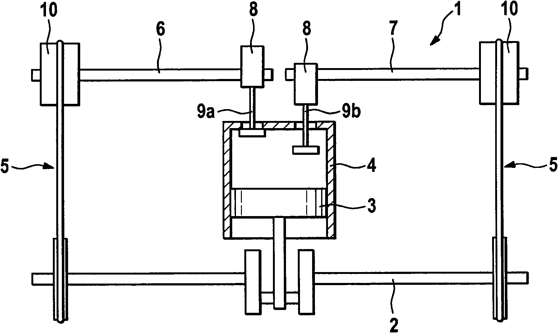 Device for variably adjusting control times of gas exchange valves of an internal combustion engine