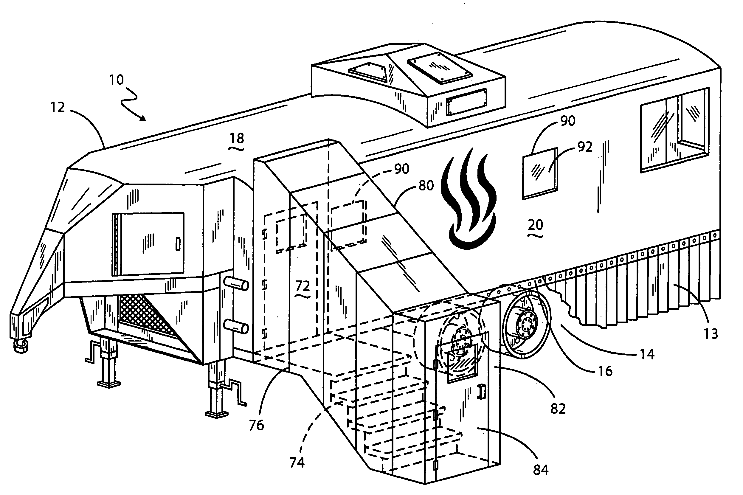 Firefighter's training simulator