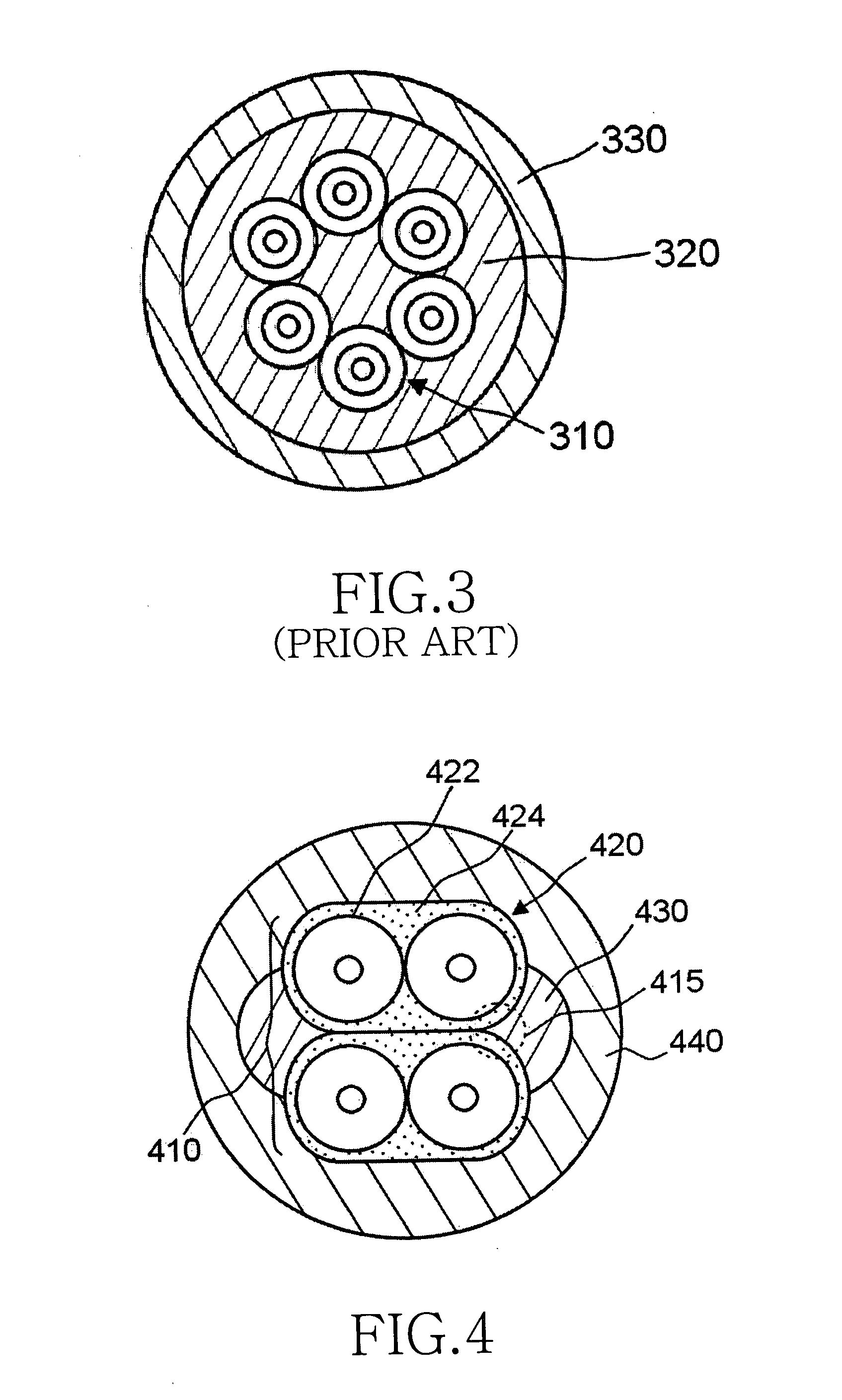 Optical fiber cable for access network