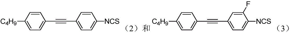 Thiophthene high birefringence liquid crystal compound and composition thereof