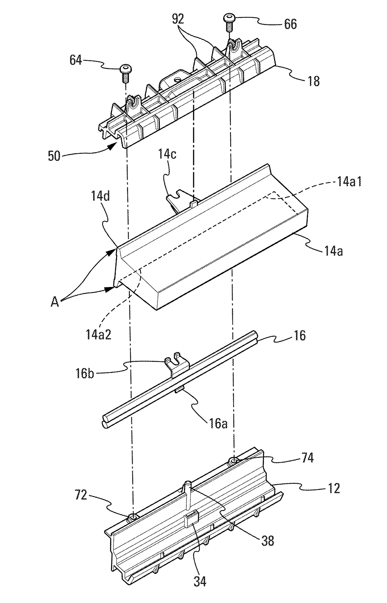 Lighting assembly for use on a vehicle