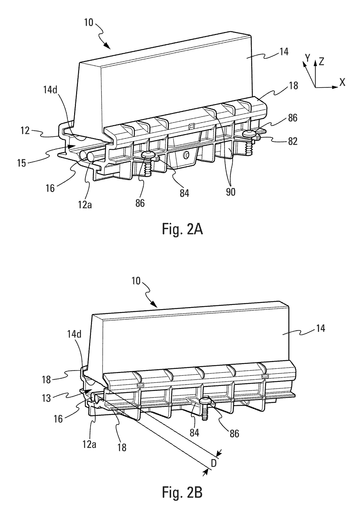 Lighting assembly for use on a vehicle