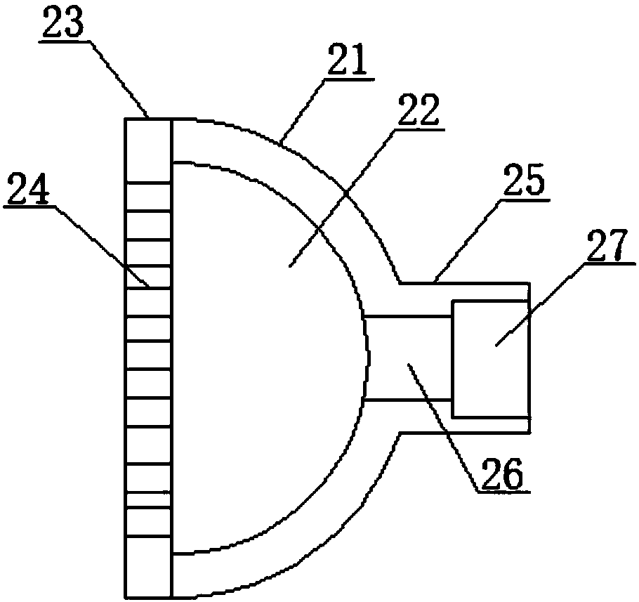 Dust suppression device for electrical work place