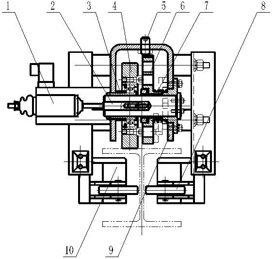 Anti-slip safe brake