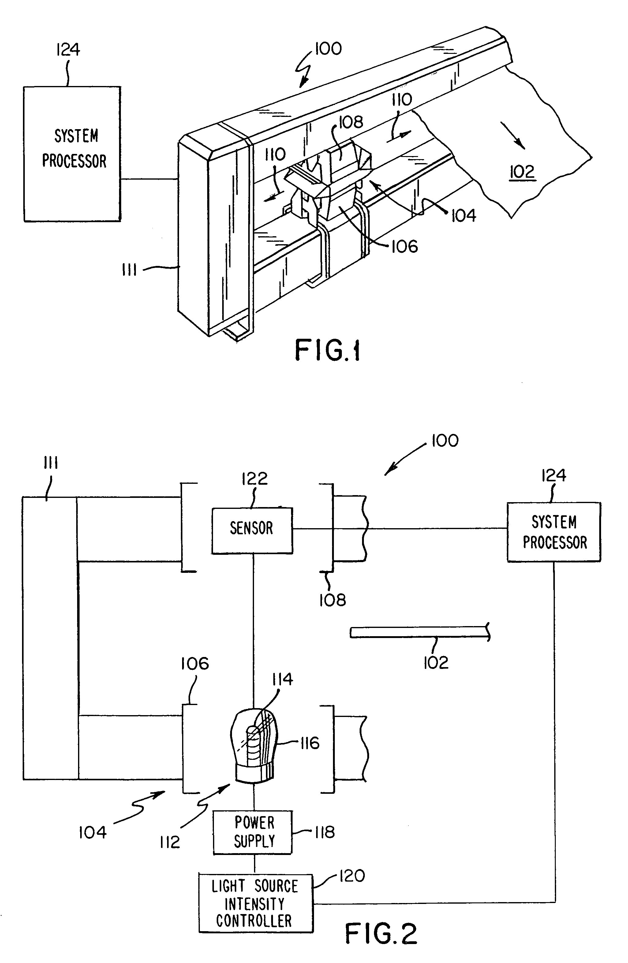 Simulated calibration sample for a spectrographic measurement sensor and method for use