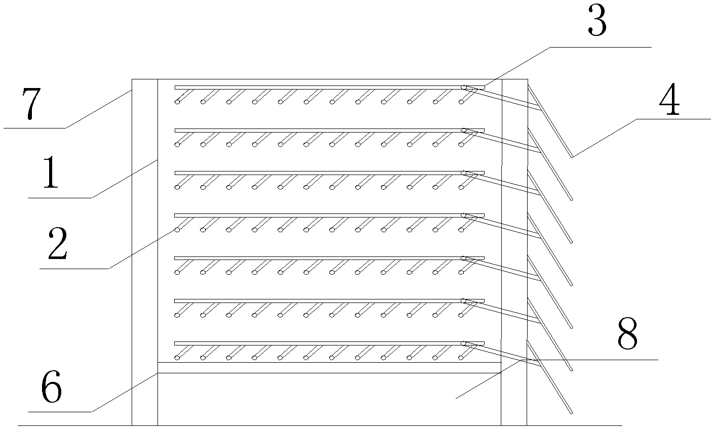 High-efficient fermentation method of organic fertilizer and device thereof