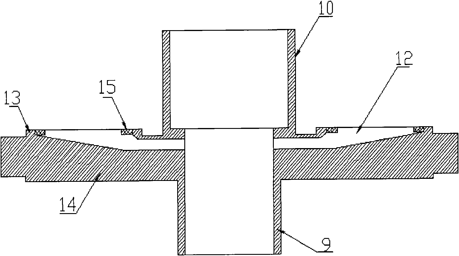 Direct strong convection board used for hood-type annealing furnace and automatically suitable for cold-rolling strip steel bandwidth and working method thereof