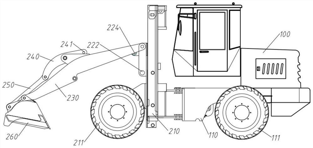 Lifting type loader