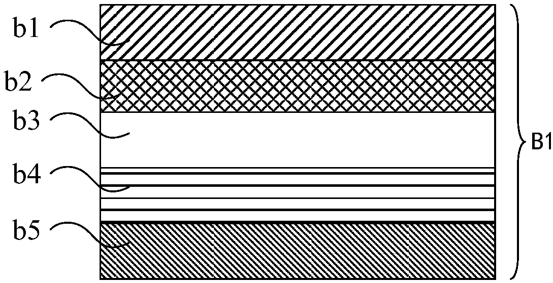 Double-side display panel and double-side display device