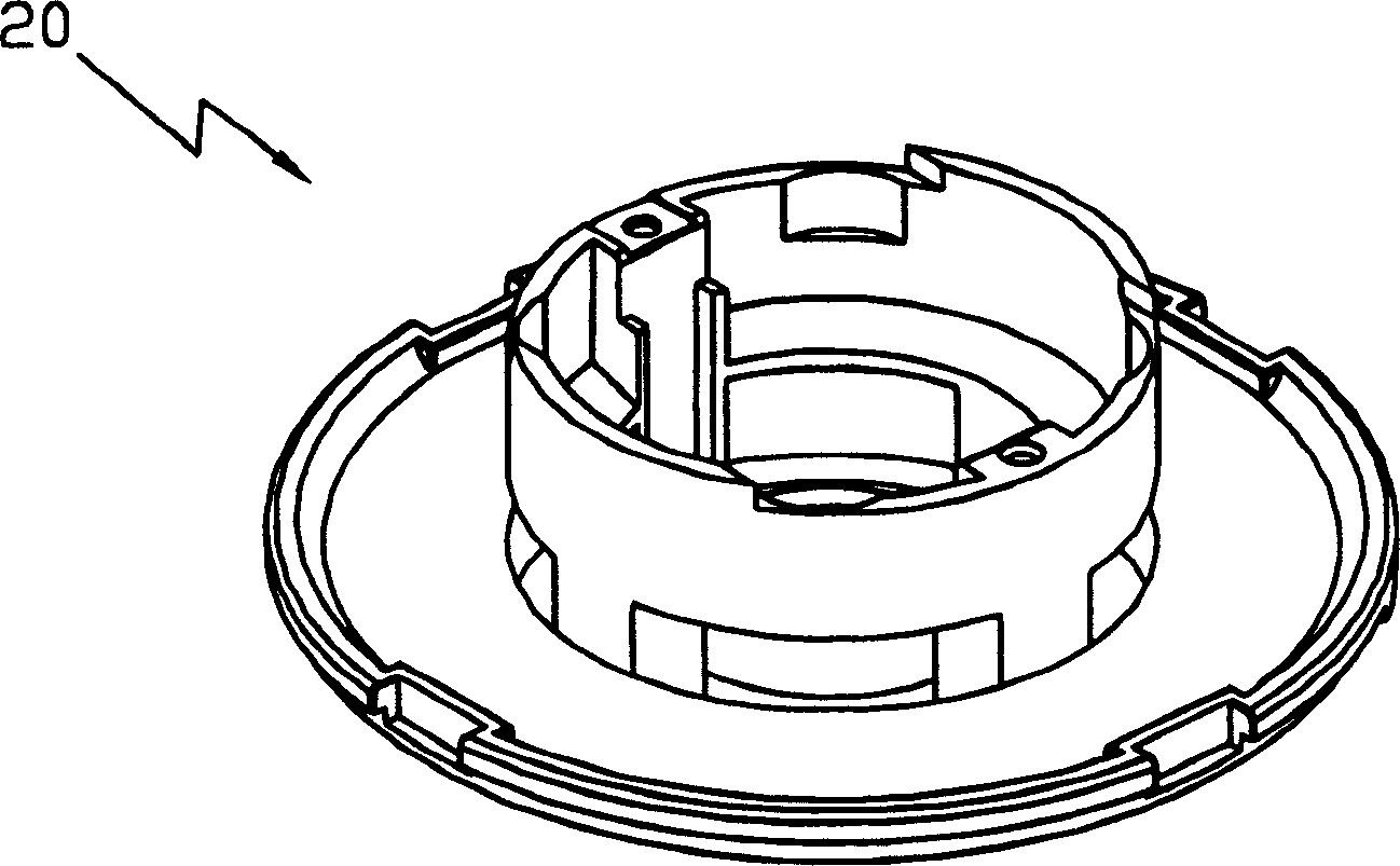 Blowing machine motor