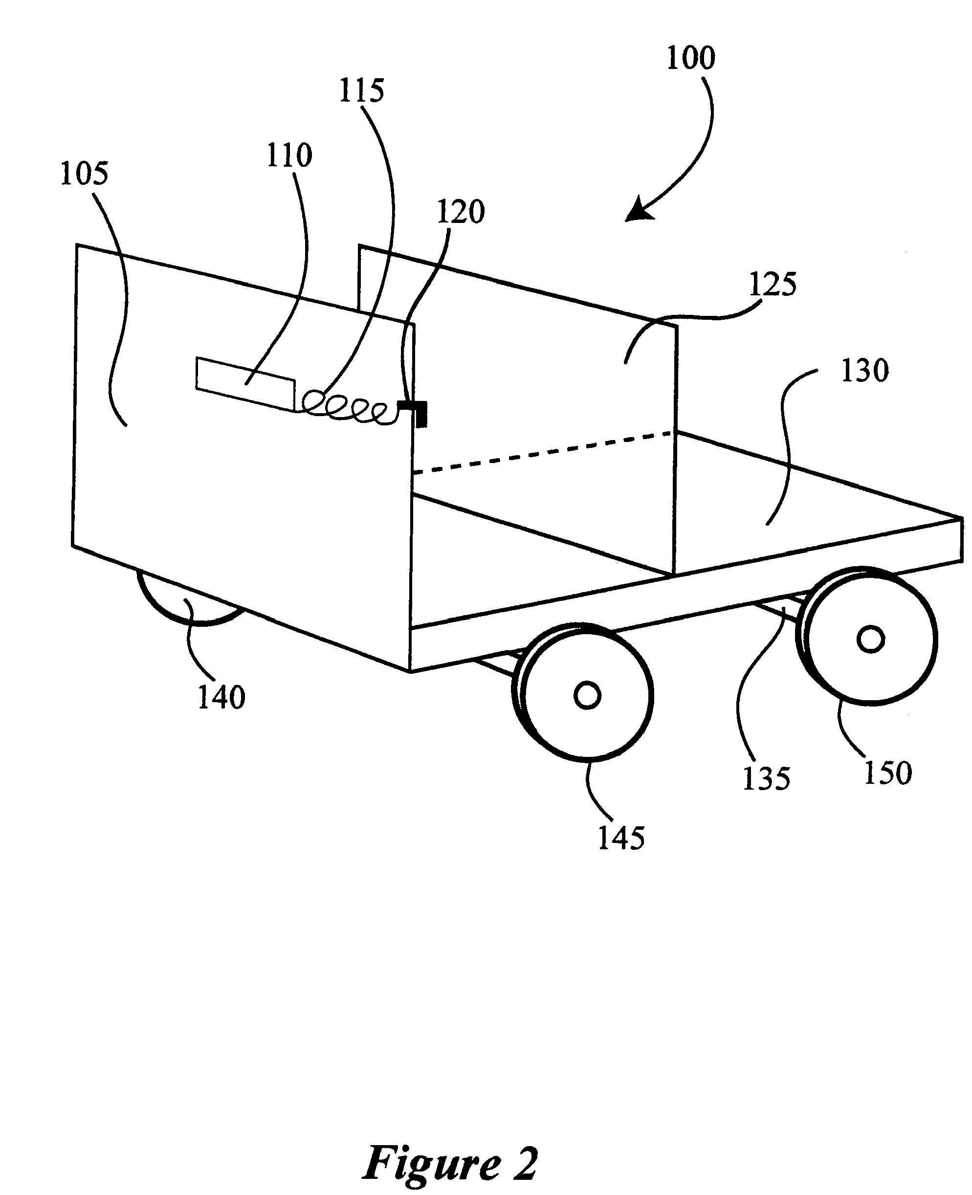 Trash bin having decorative panels and detachable cart